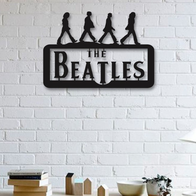 Картина из металла «The Beatles» (Битлз)